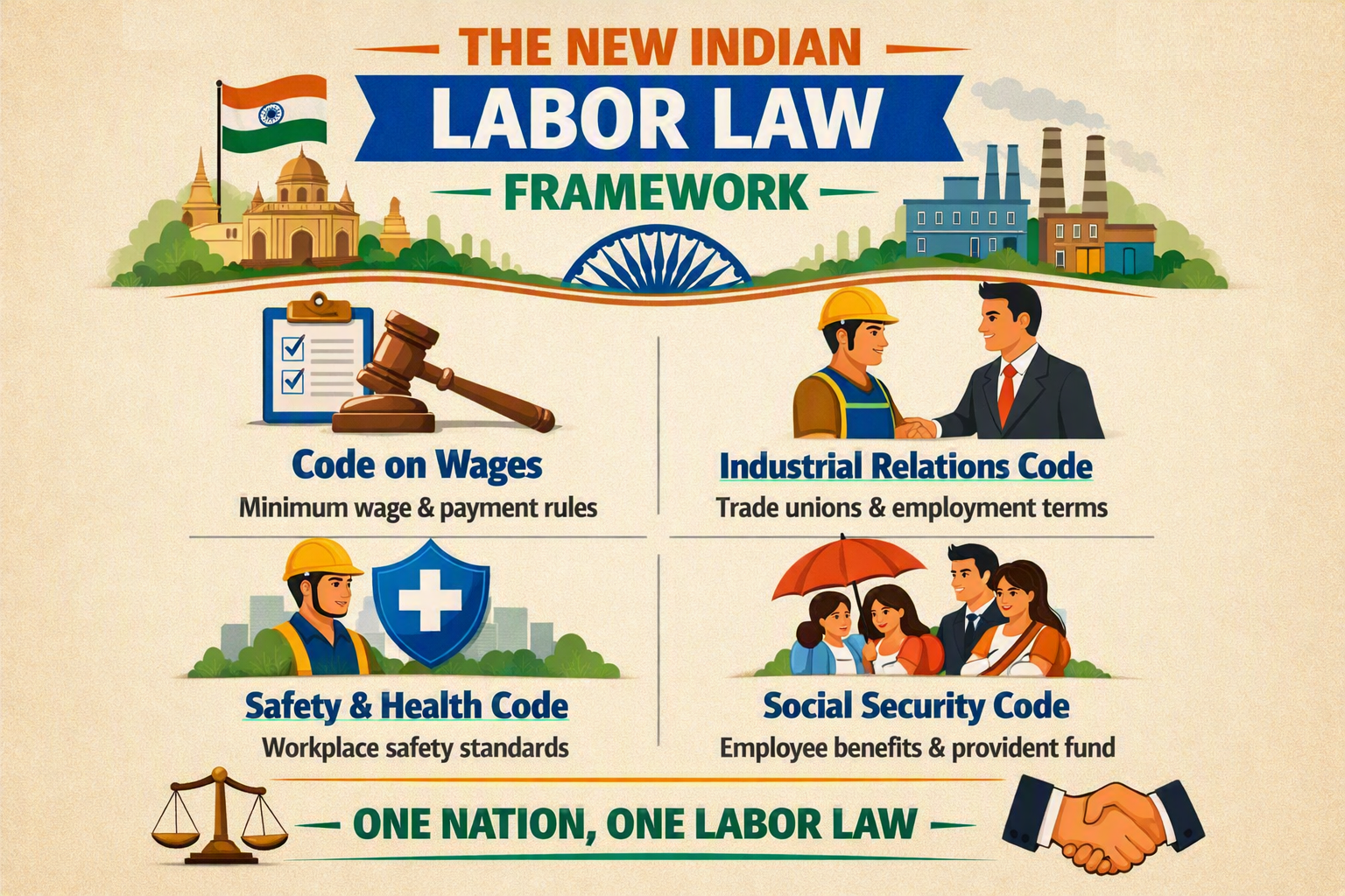 What is the New Indian Labor Law Framework