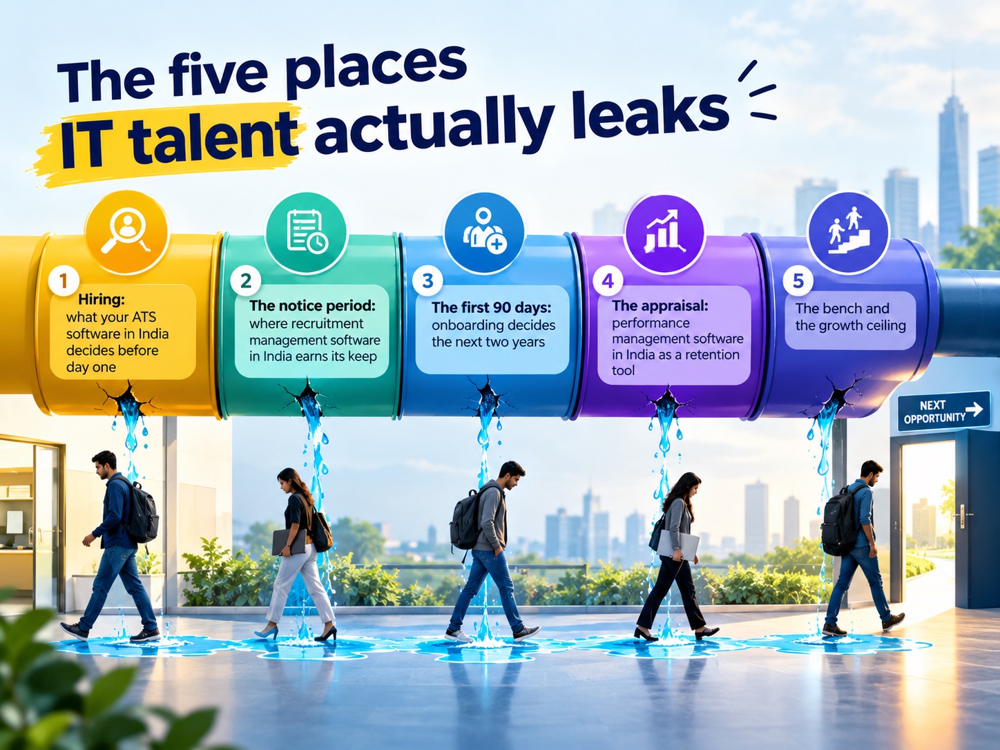 The Five Places IT Talent Leaks