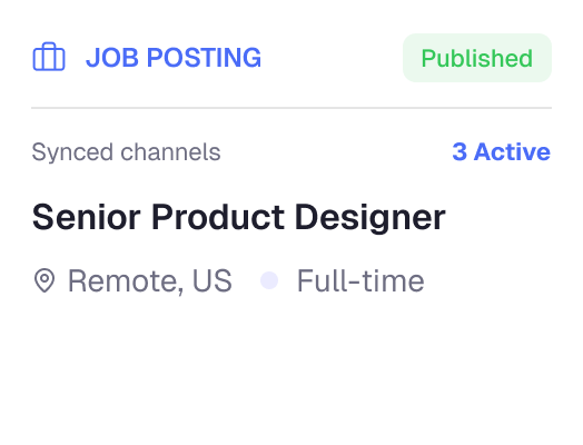 job posting