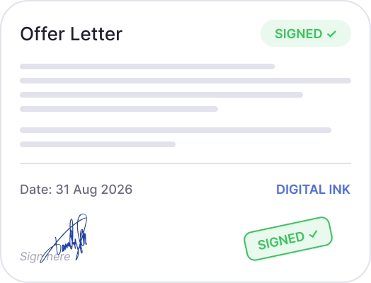 e signture approvals