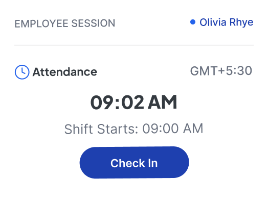 biometric mobile attendance